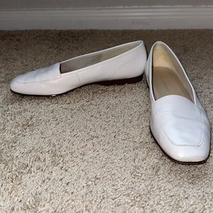Enzo Angiolini 9N liberty white loafer